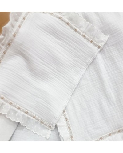 Sábana bajera con rizo y...
